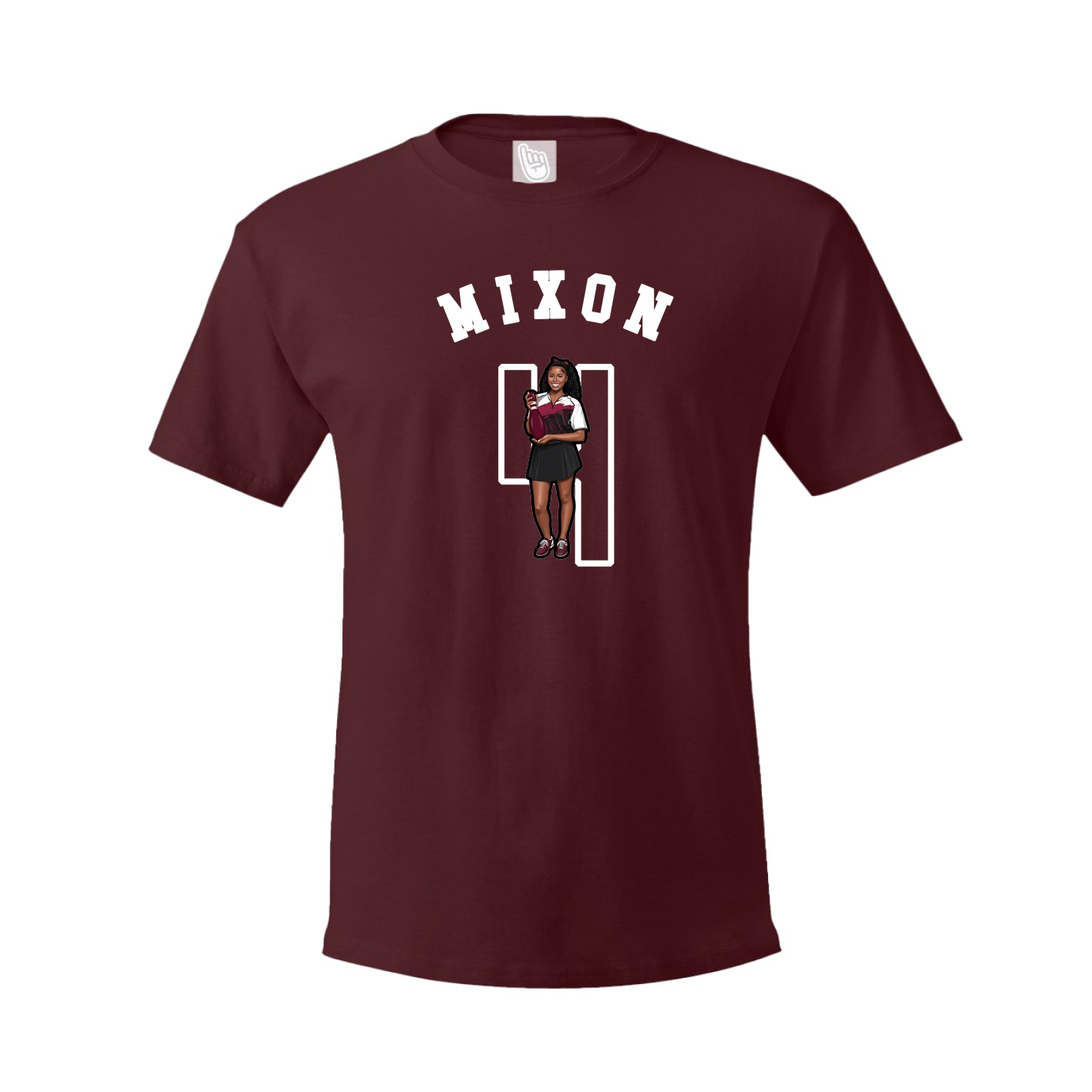 Youth Tee — Shirsey Arch in Maroon
