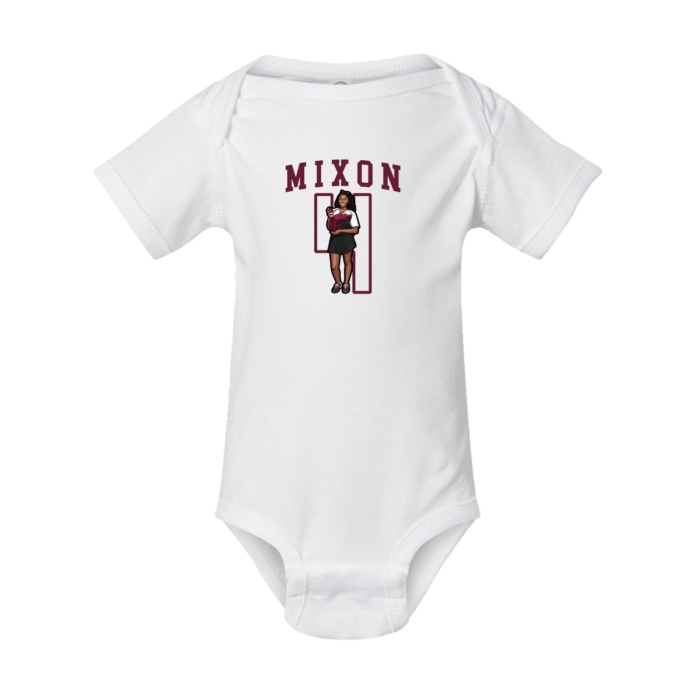 Baby Onesie — Shirsey in White