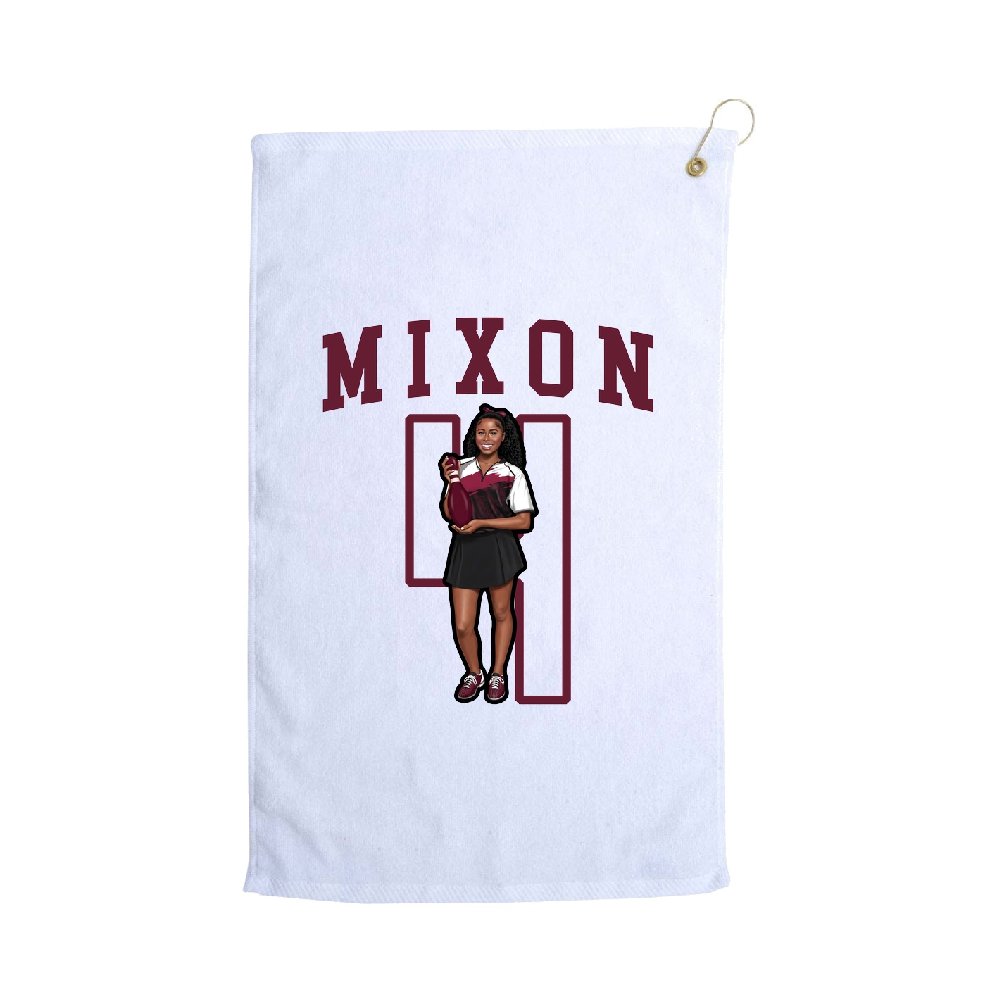 Golf Towel — Shirsey in White