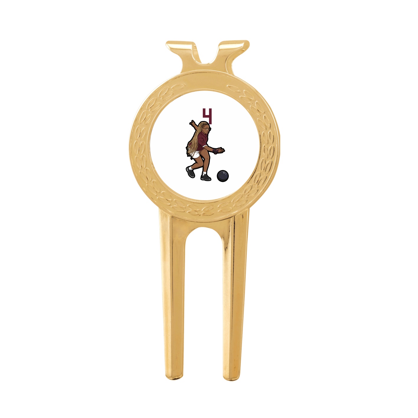 Divot Tool with Ball Marker — Number Top in Classic
