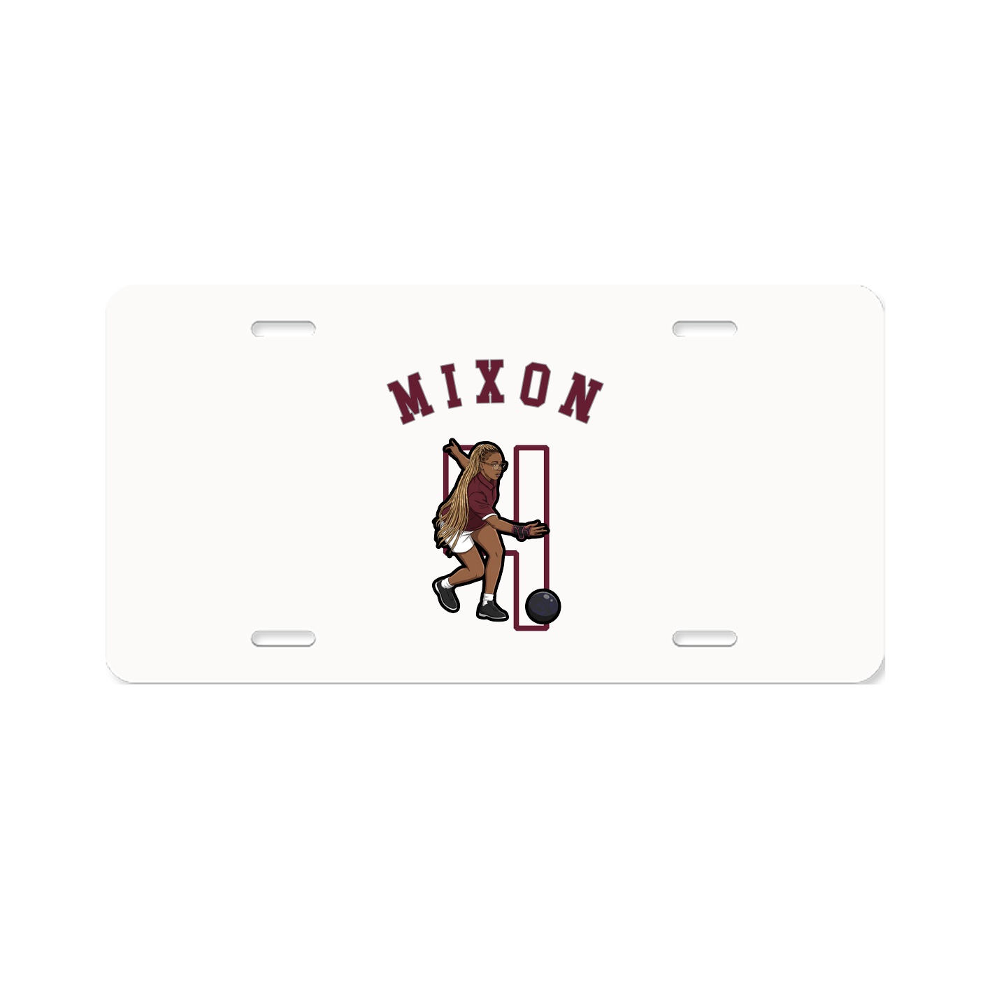 License Plate — Shirsey Arch in Classic