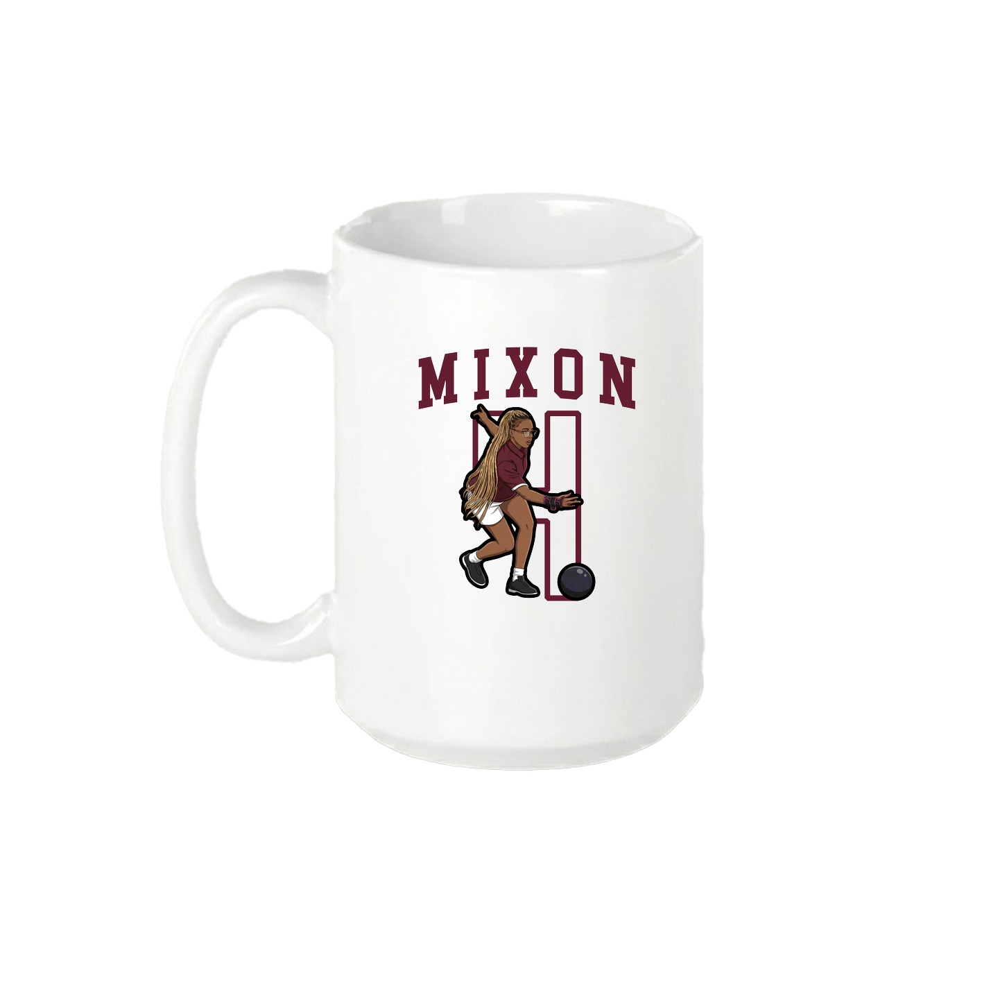 15oz Coffee Mug — Shirsey in White