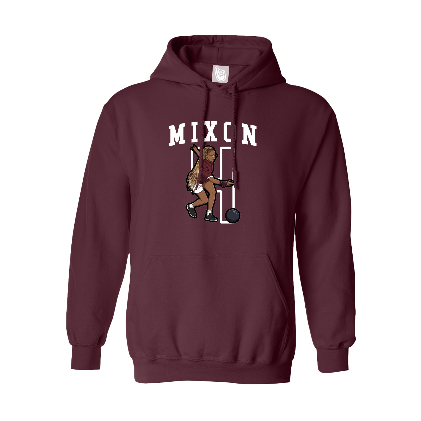 Youth Hoodie — Shirsey in Maroon