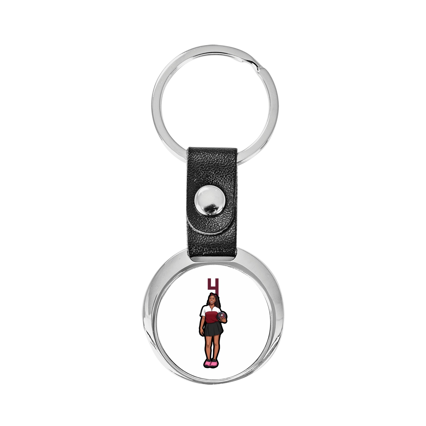 Key Chain — Number Top in Classic