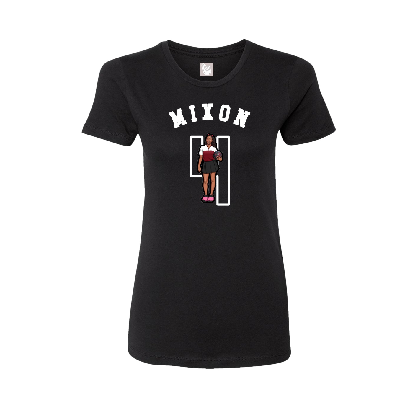 Womens Tee — Shirsey Arch in Black