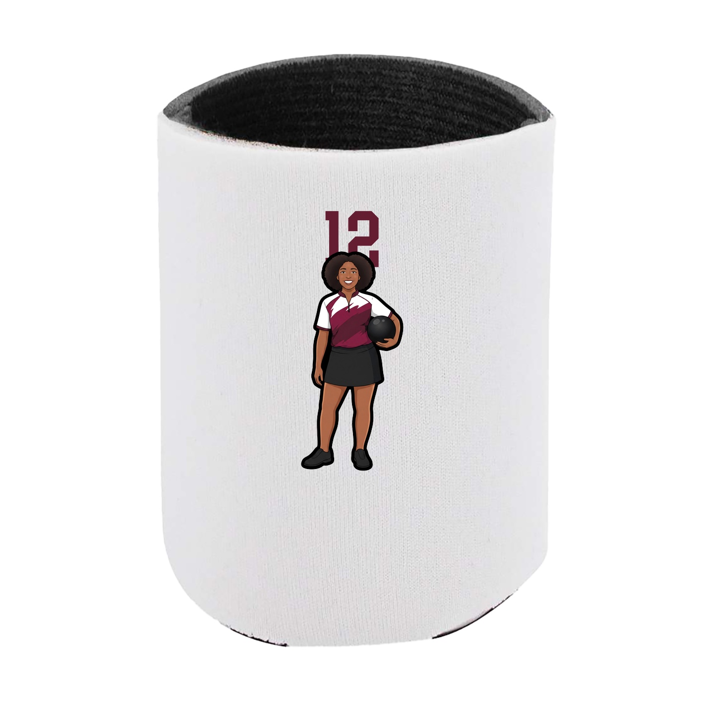 Can Holder — Number Top in White