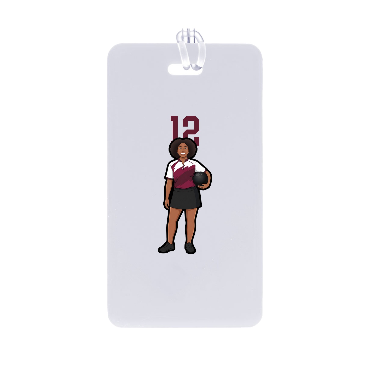 Bag Tag — Number Top in Classic