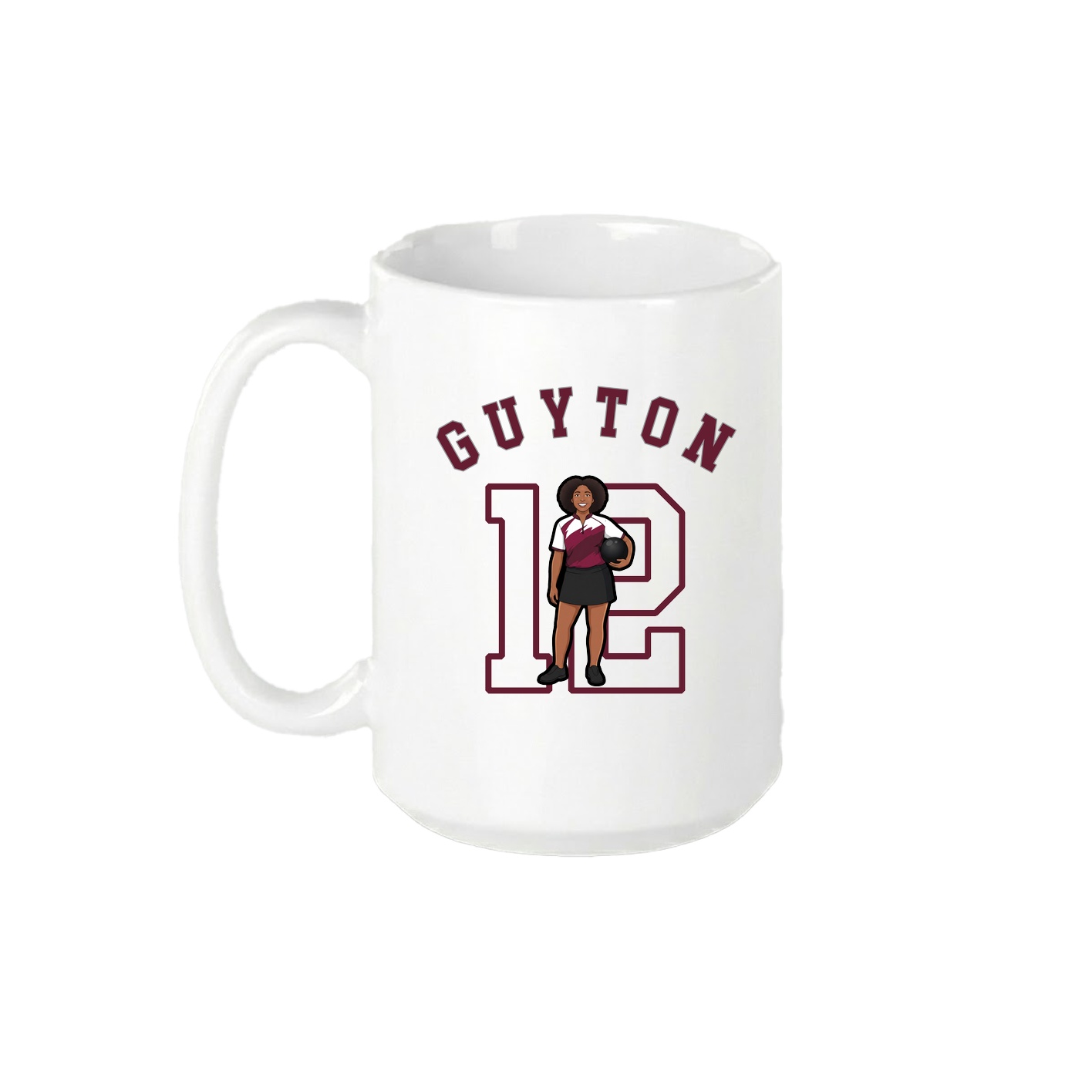 15oz Coffee Mug — Shirsey Arch in White