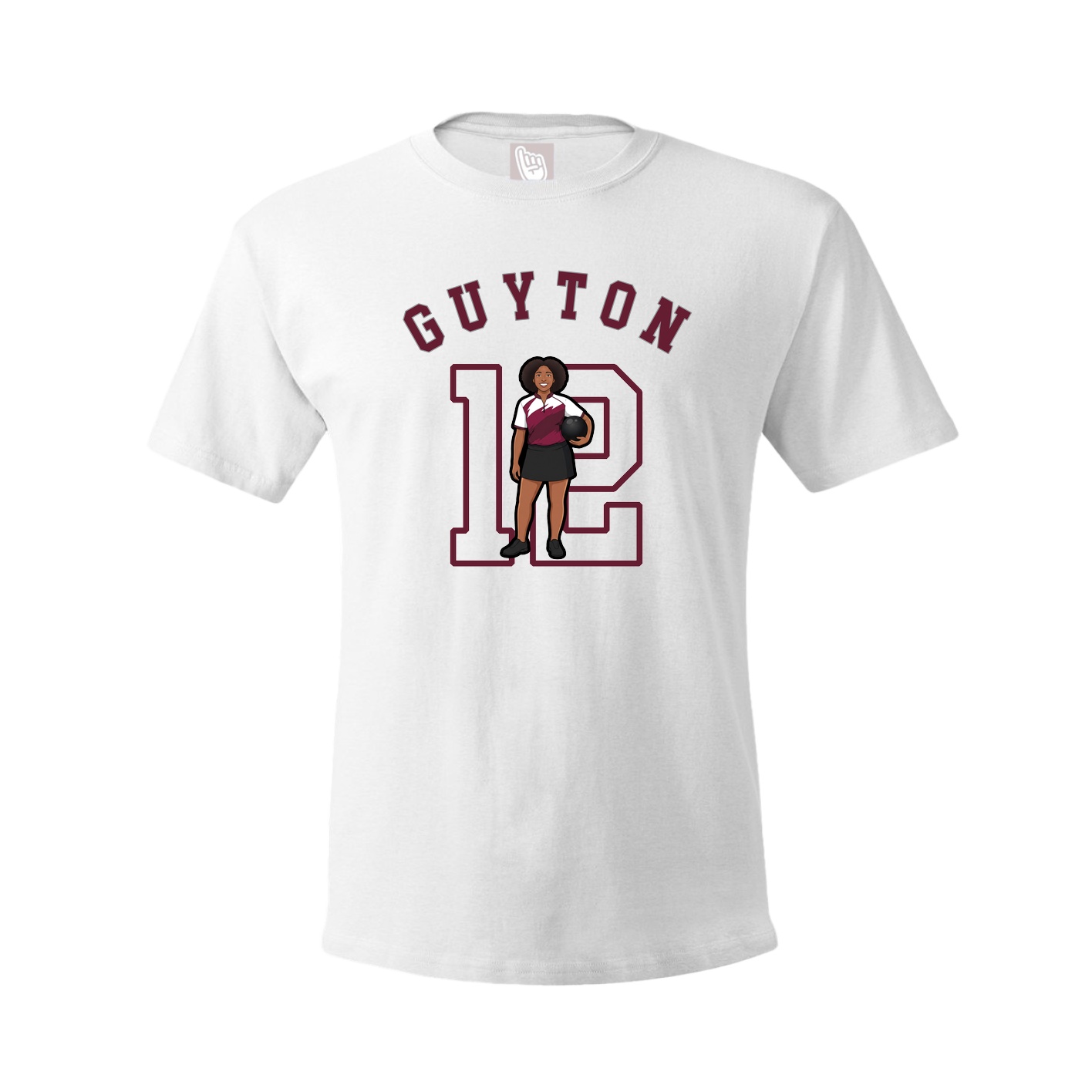 Youth Tee — Shirsey Arch in White