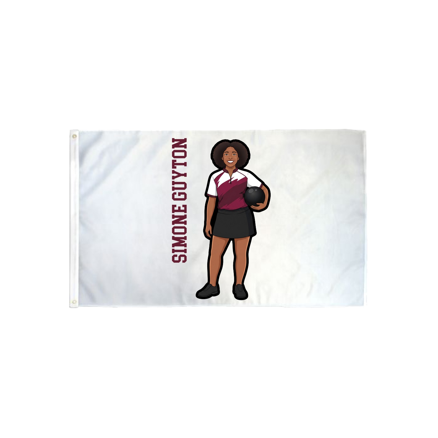 3x5 Flag — Name Vertical in Classic