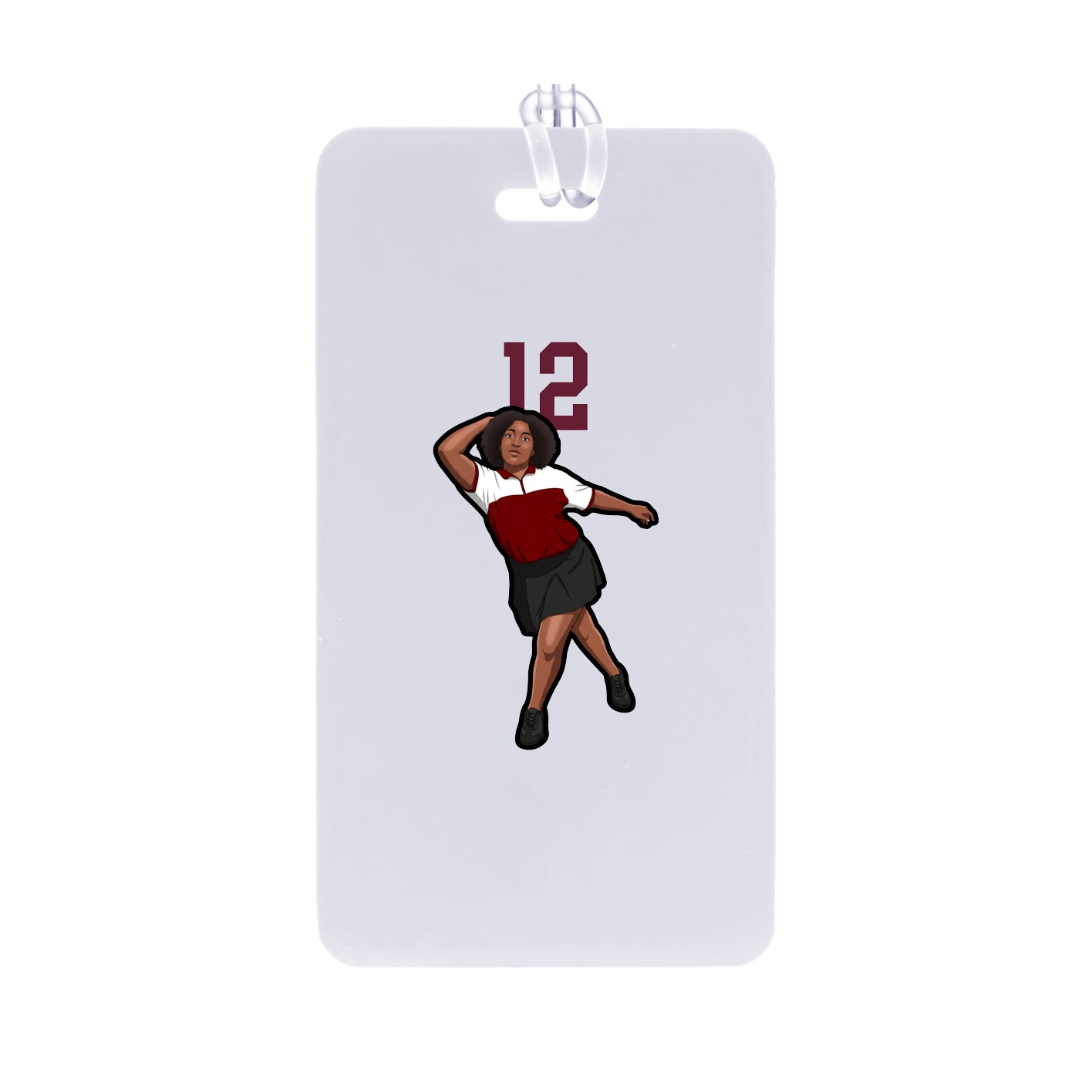 Bag Tag — Number Top in Classic
