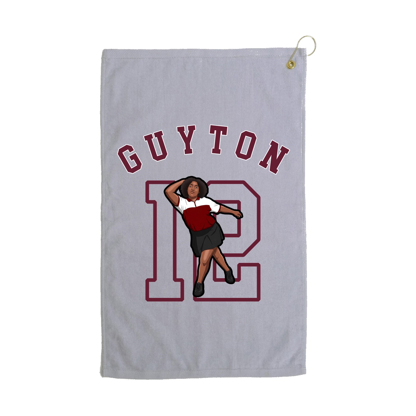 Golf Towel — Shirsey Arch in Grey