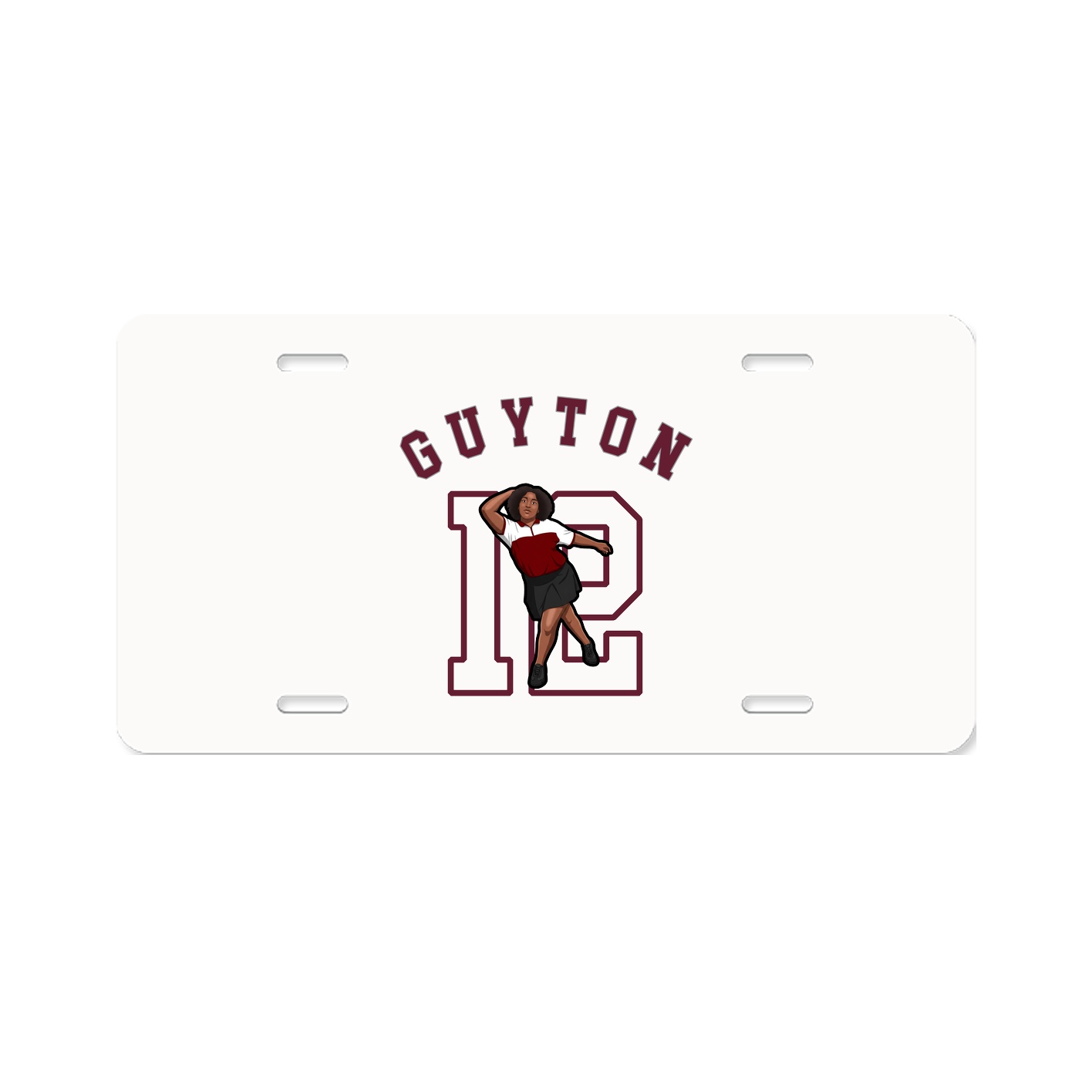 License Plate — Shirsey Arch in Classic