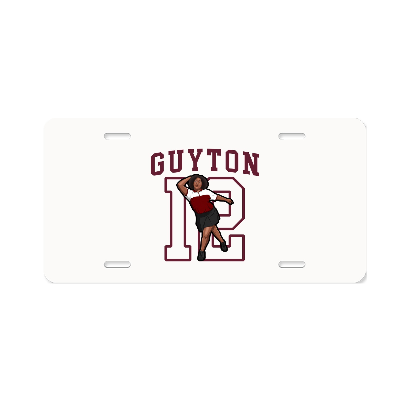 License Plate — Shirsey in Classic