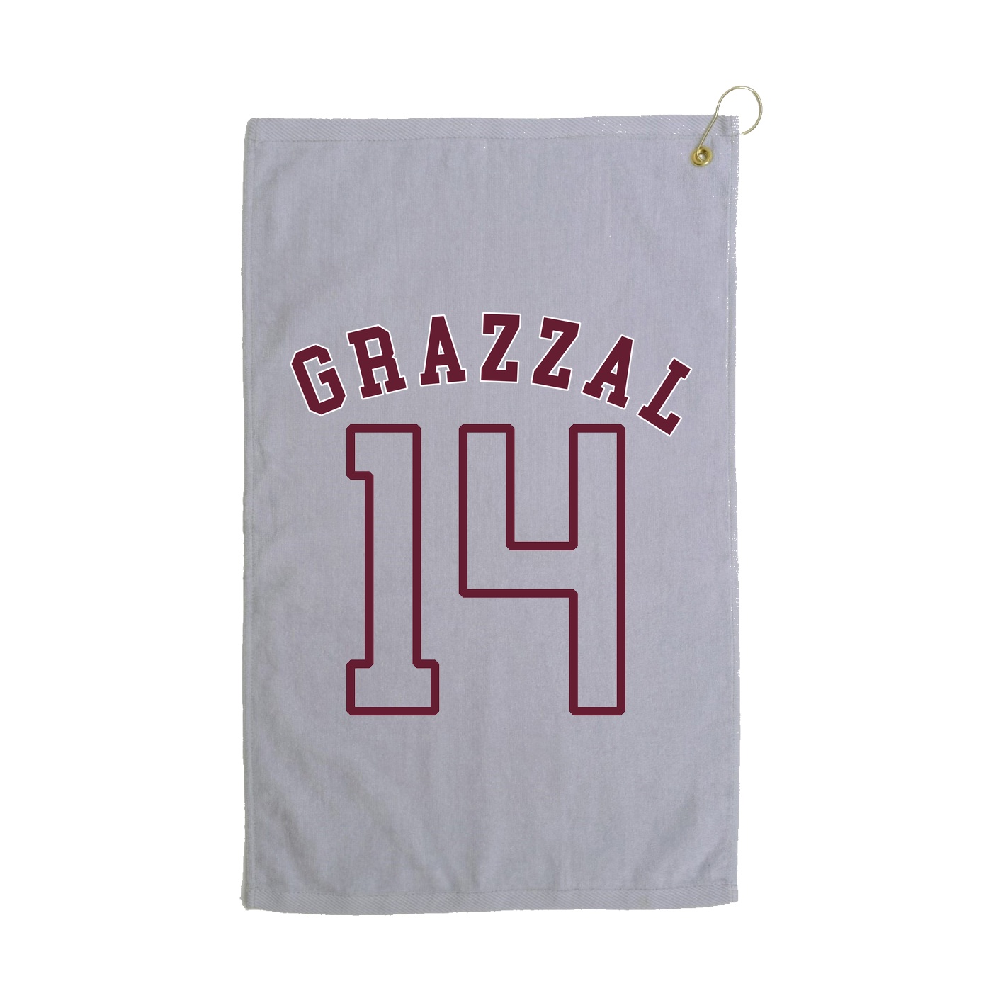 Golf Towel — Shirsey Arch in Grey