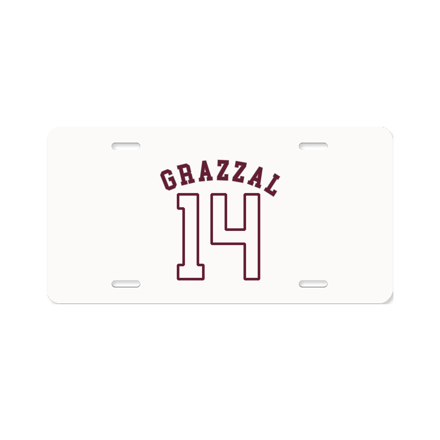 License Plate — Shirsey Arch in Classic