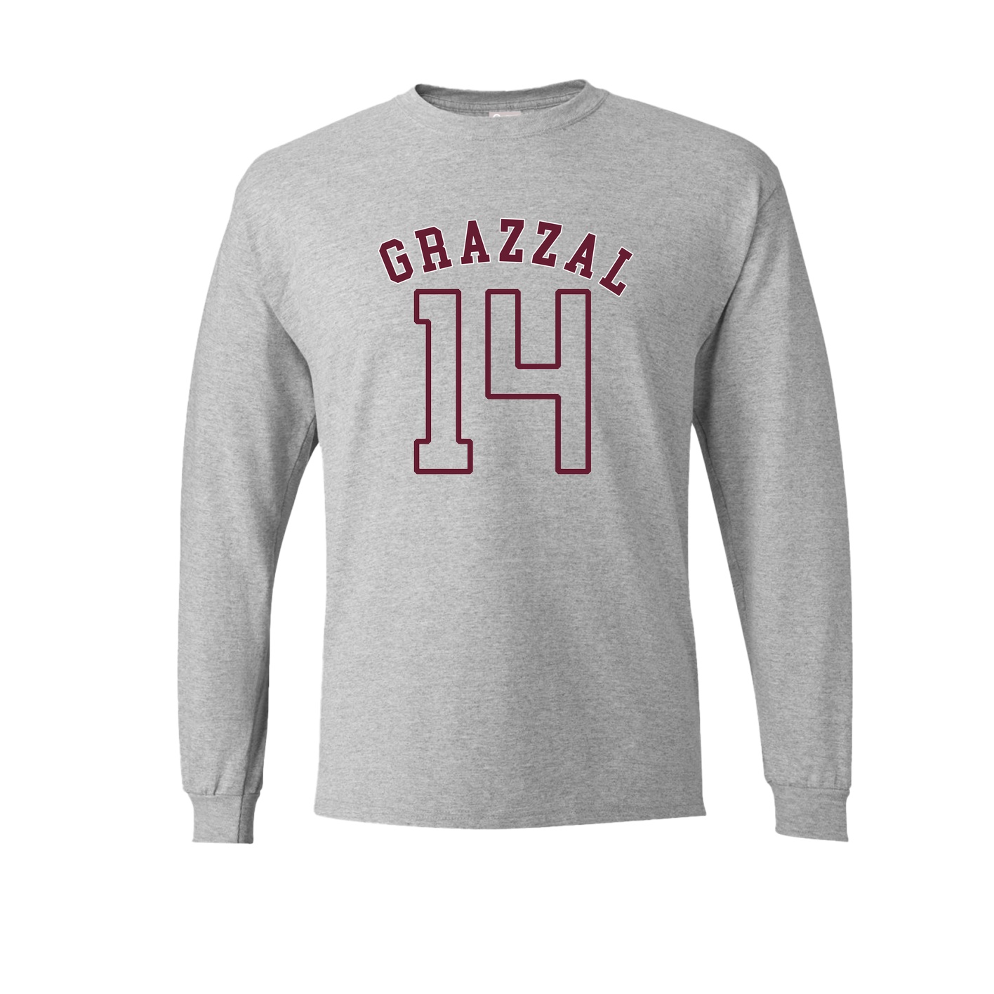 Long Sleeve Tee — Shirsey Arch in Grey