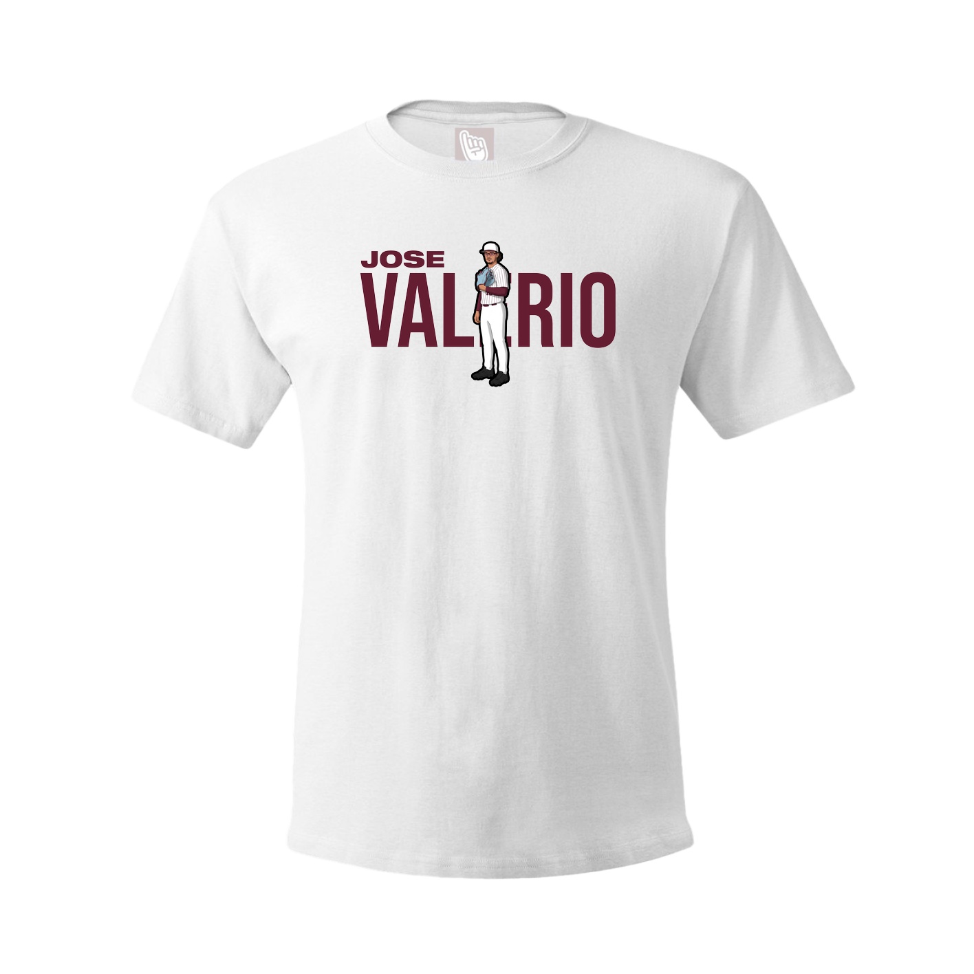 Youth Tee — Player Name in White