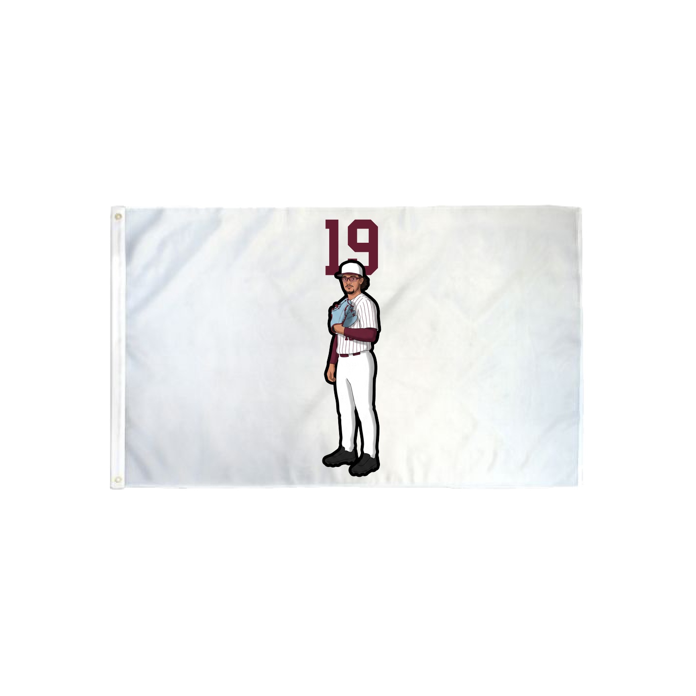 3x5 Flag — Number Top in Classic