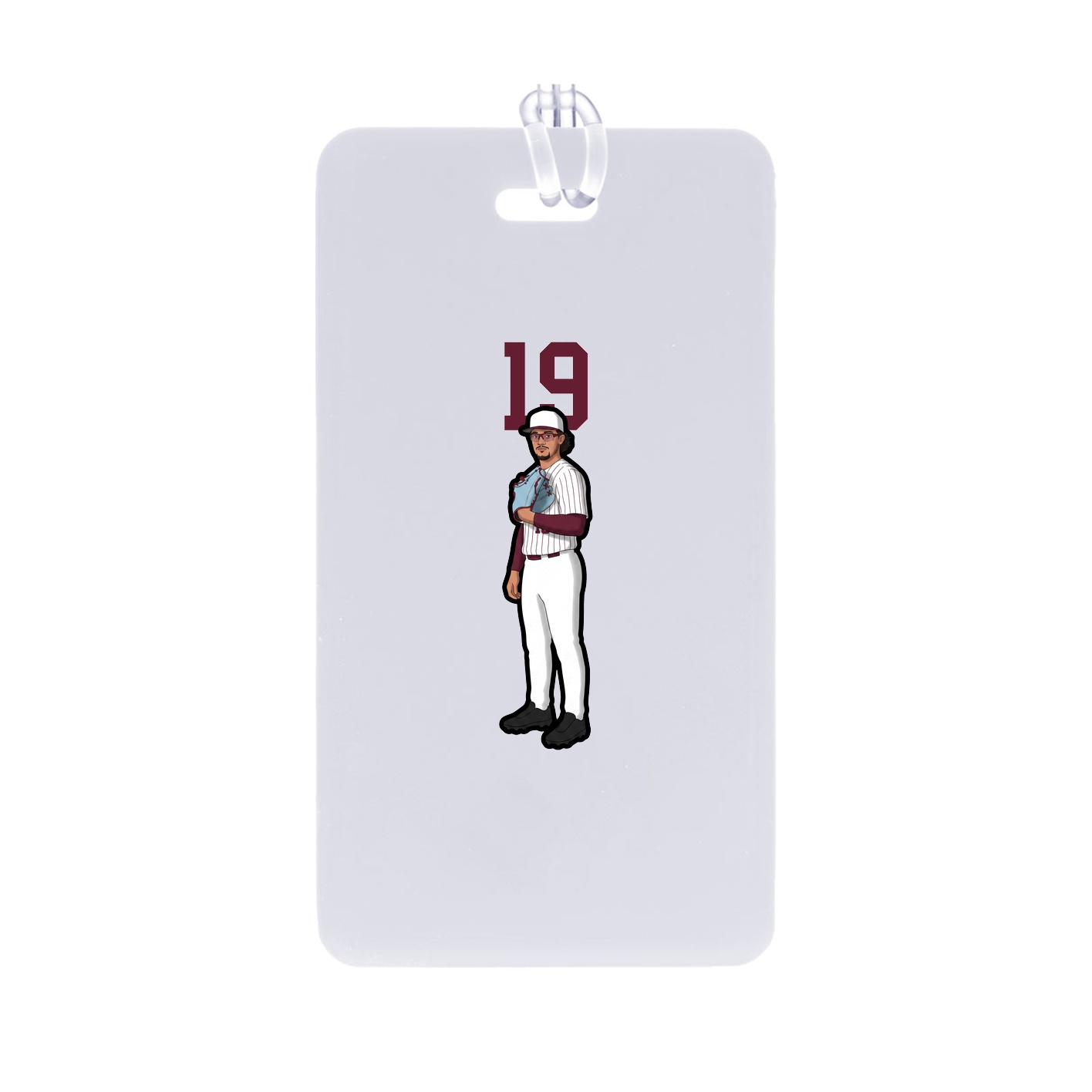 Bag Tag — Number Top in Classic