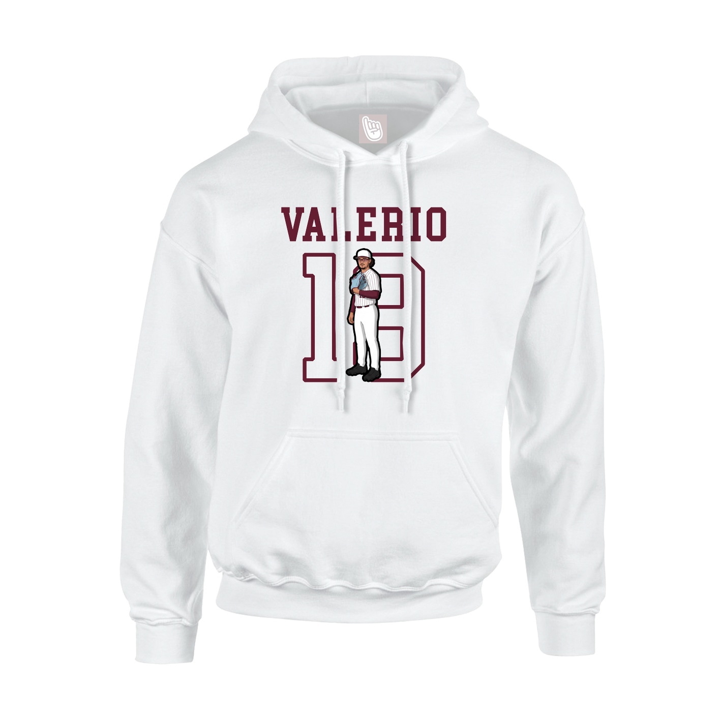 Youth Hoodie — Shirsey in White
