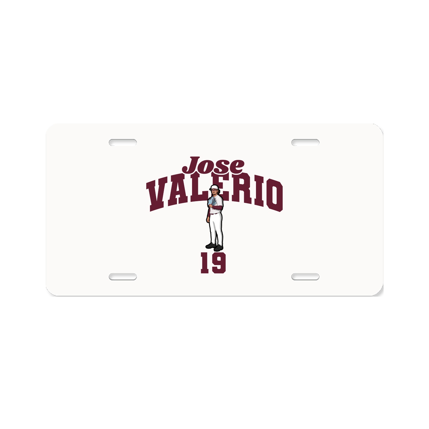 License Plate — Signature Arch in Classic