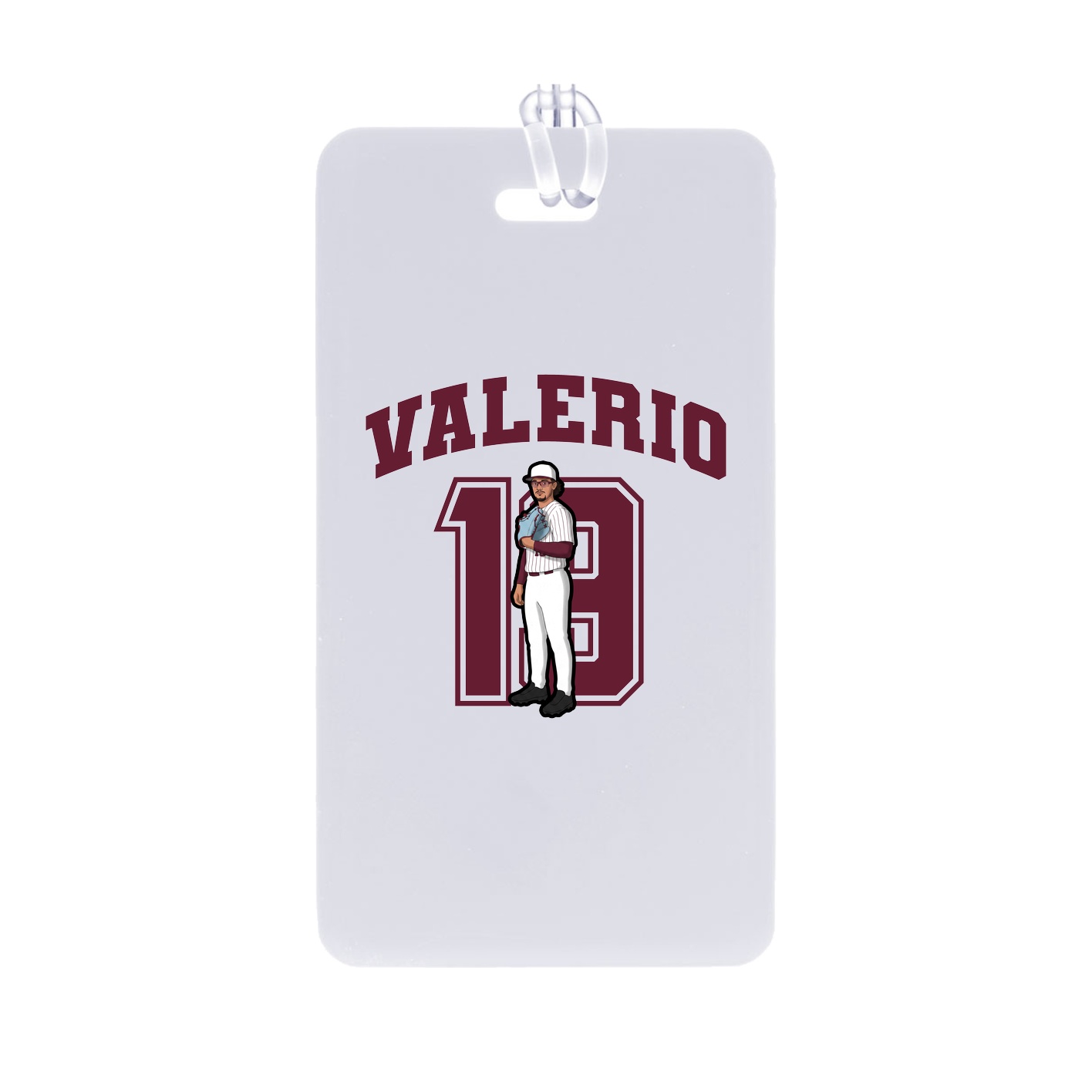 Bag Tag — Number in Classic