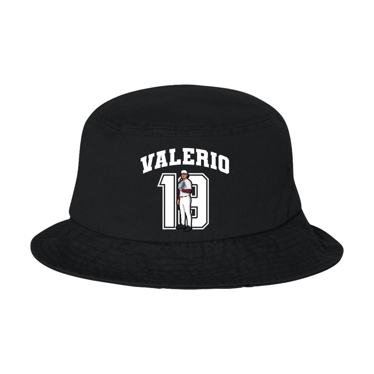 Bucket Cap — Number in Black