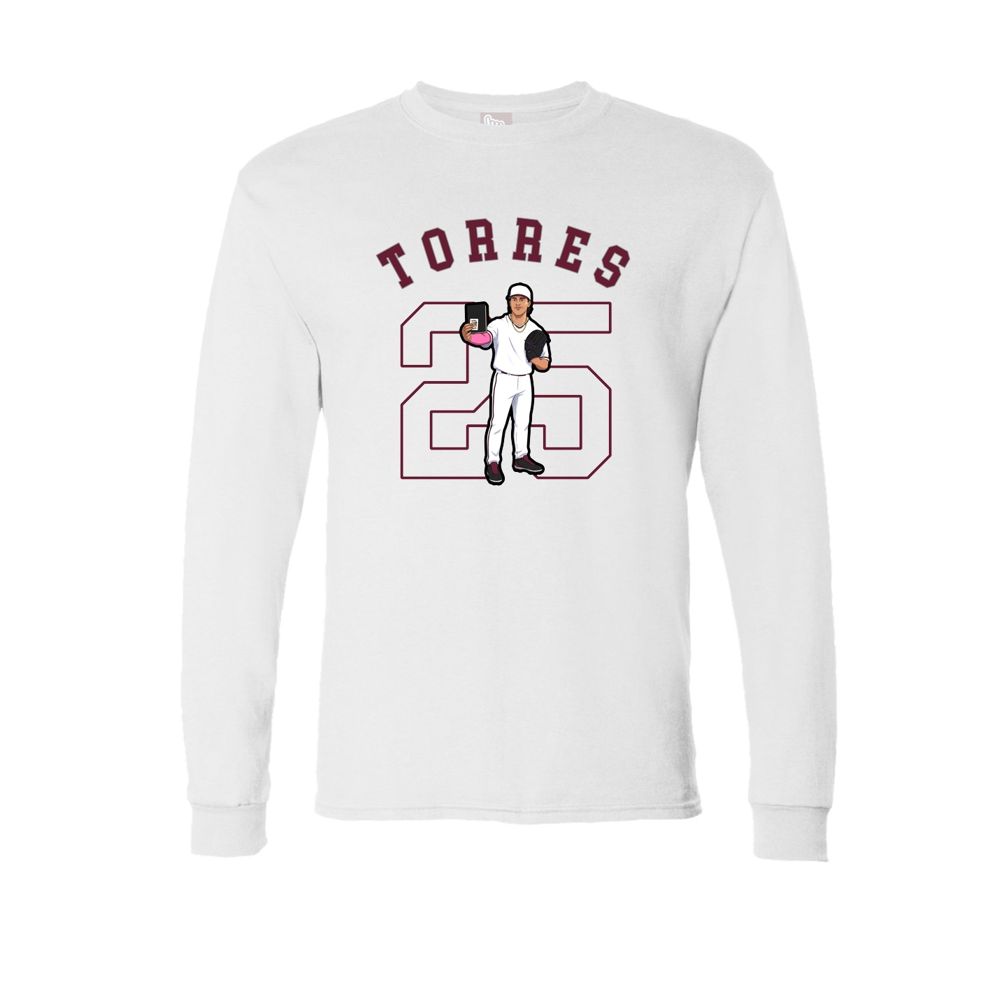 Long Sleeve Tee — Classic in White