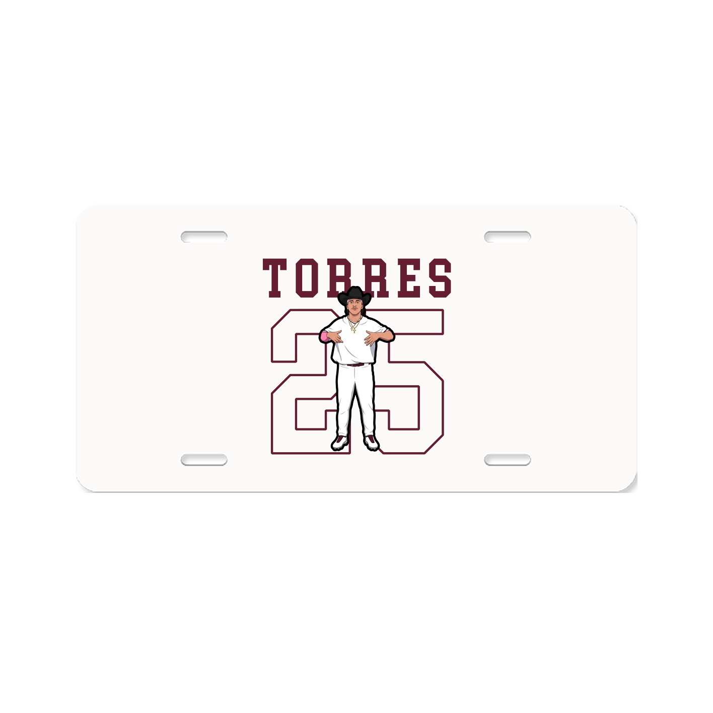 License Plate — Classic in Classic