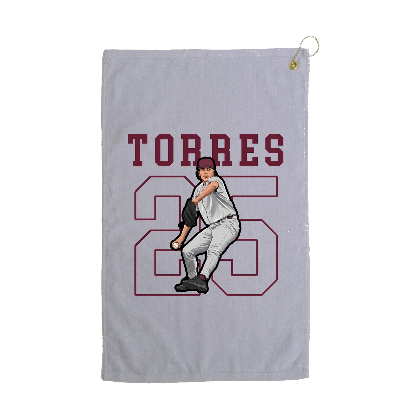Golf Towel — Classic in Grey