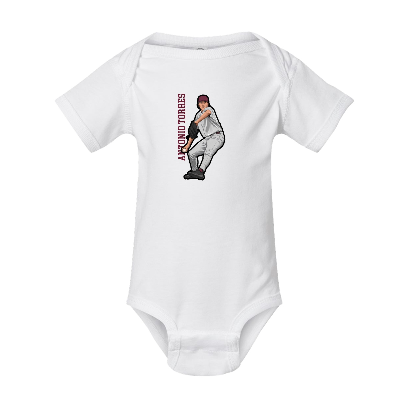 Baby Onesie — Classic in White