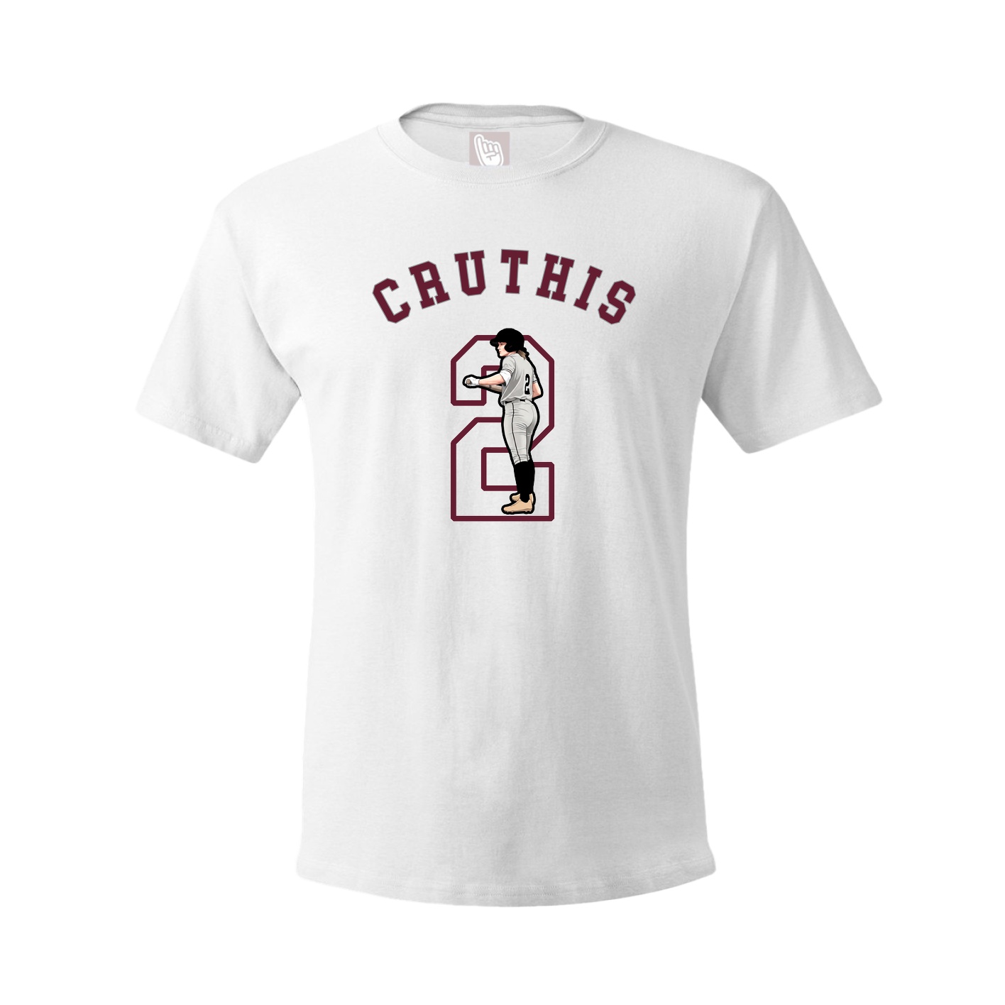 Tee — Shirsey Arch in White