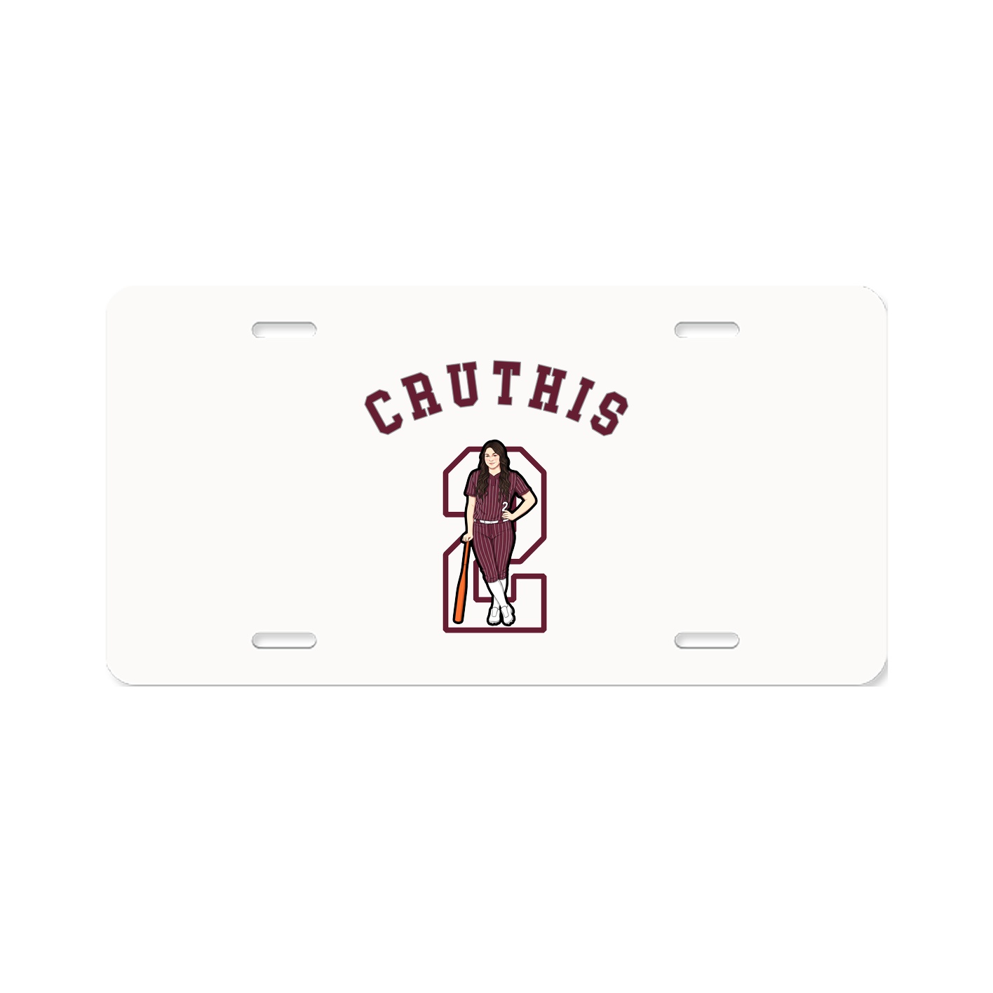 License Plate — Shirsey Arch in Classic
