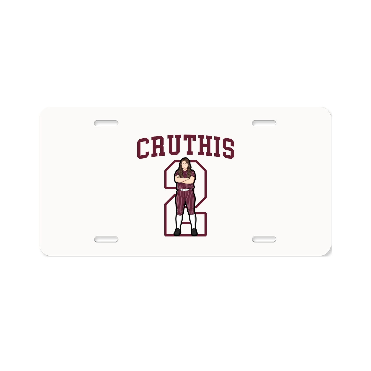 License Plate — Shirsey in Classic