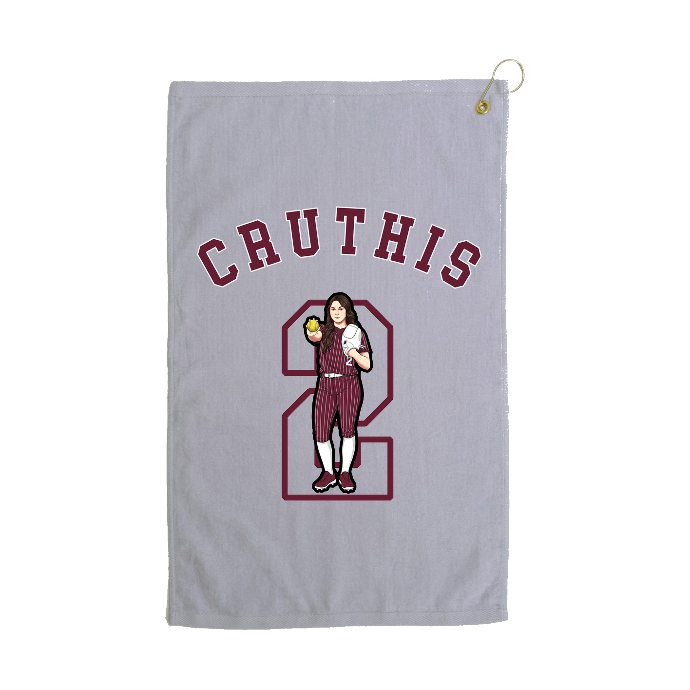 Terry Velour Golf Towel