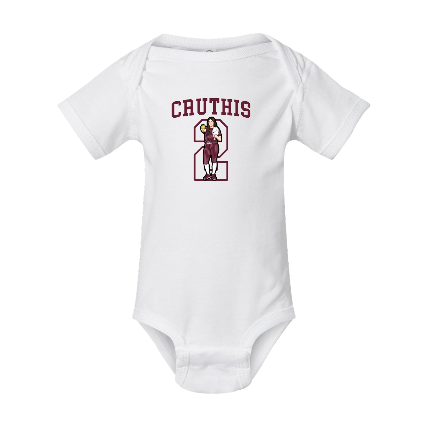 Baby Onesie — Shirsey in White