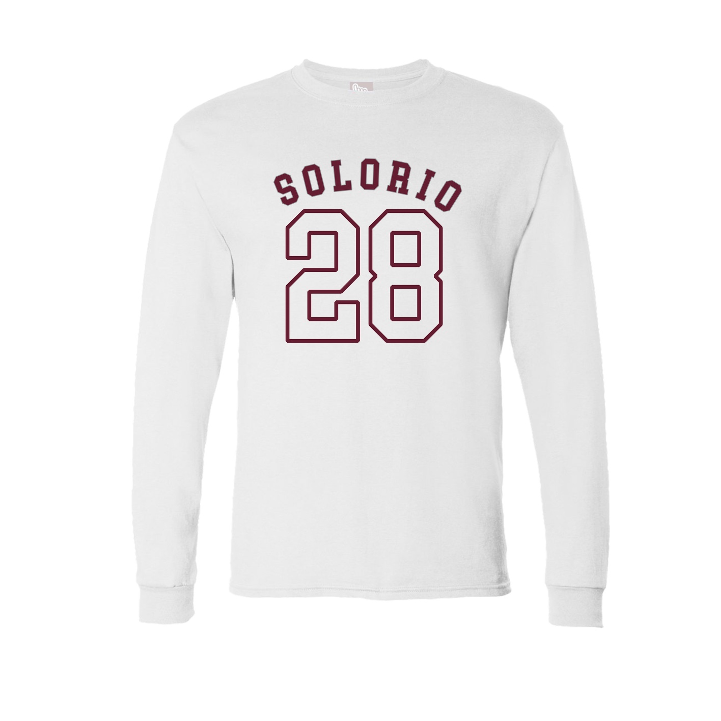 Long Sleeve Tee — Shirsey Arch in White