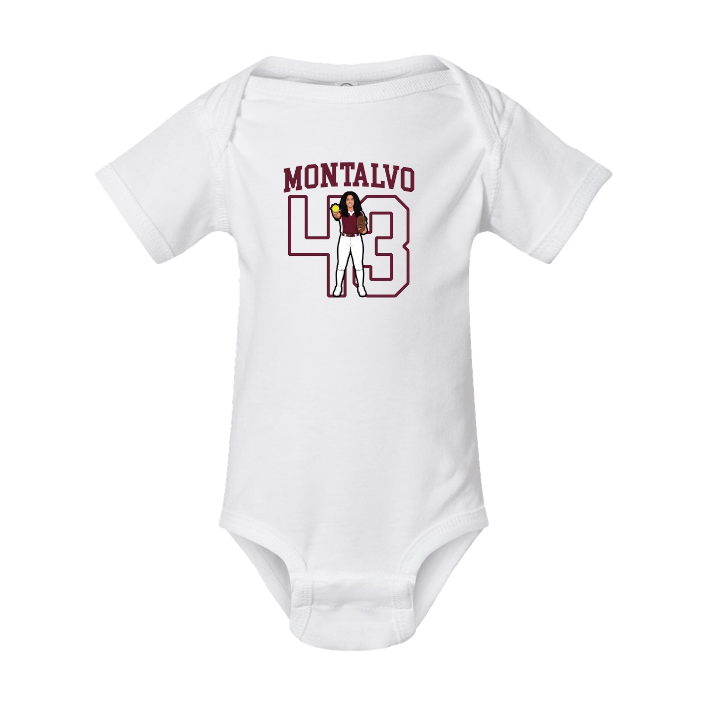 Baby Onesie — Shirsey in White