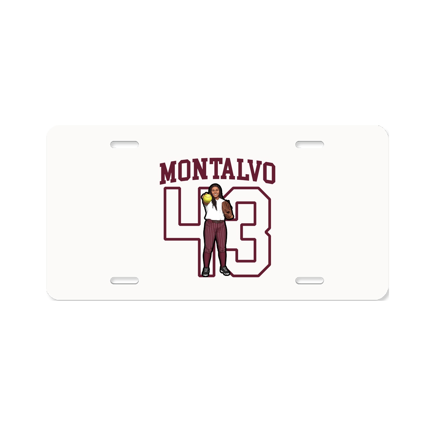 License Plate — Shirsey in Classic