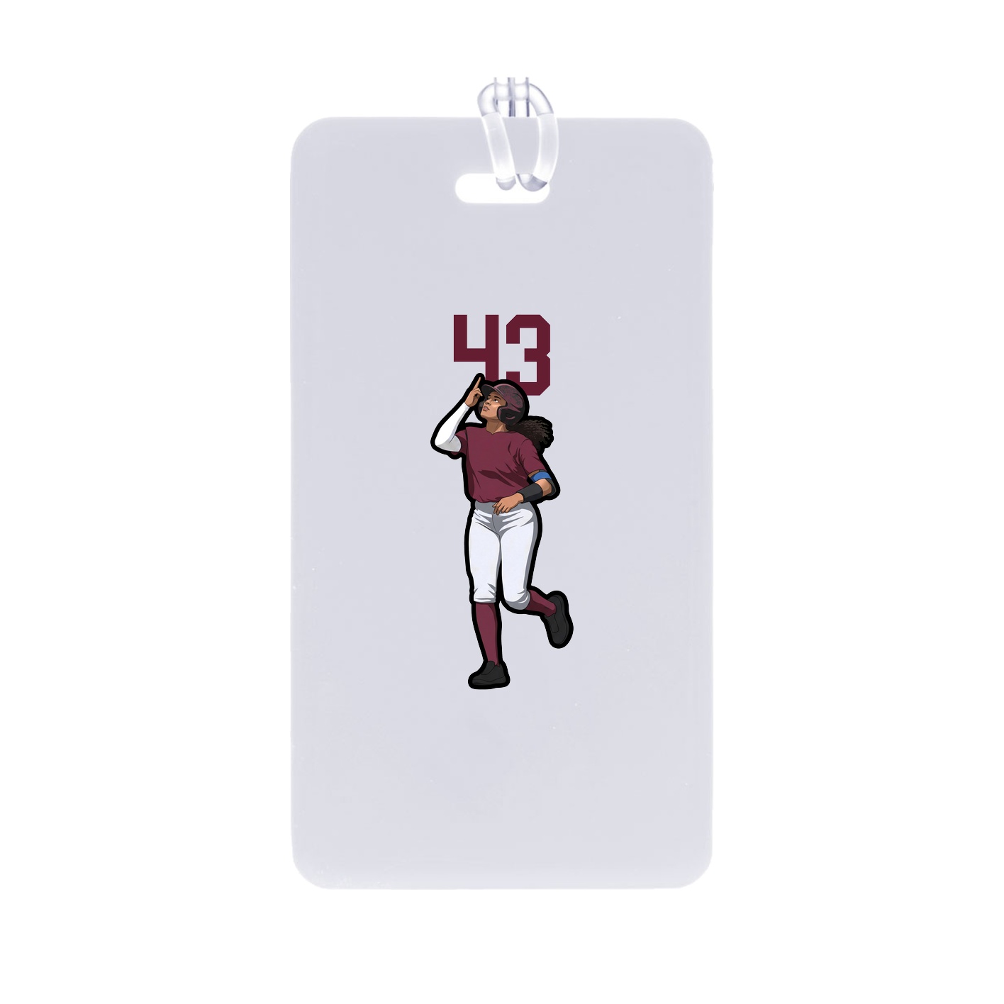 Bag Tag — Number Top in Classic