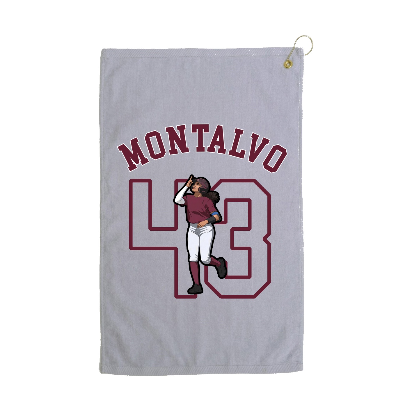 Golf Towel — Shirsey Arch in Grey