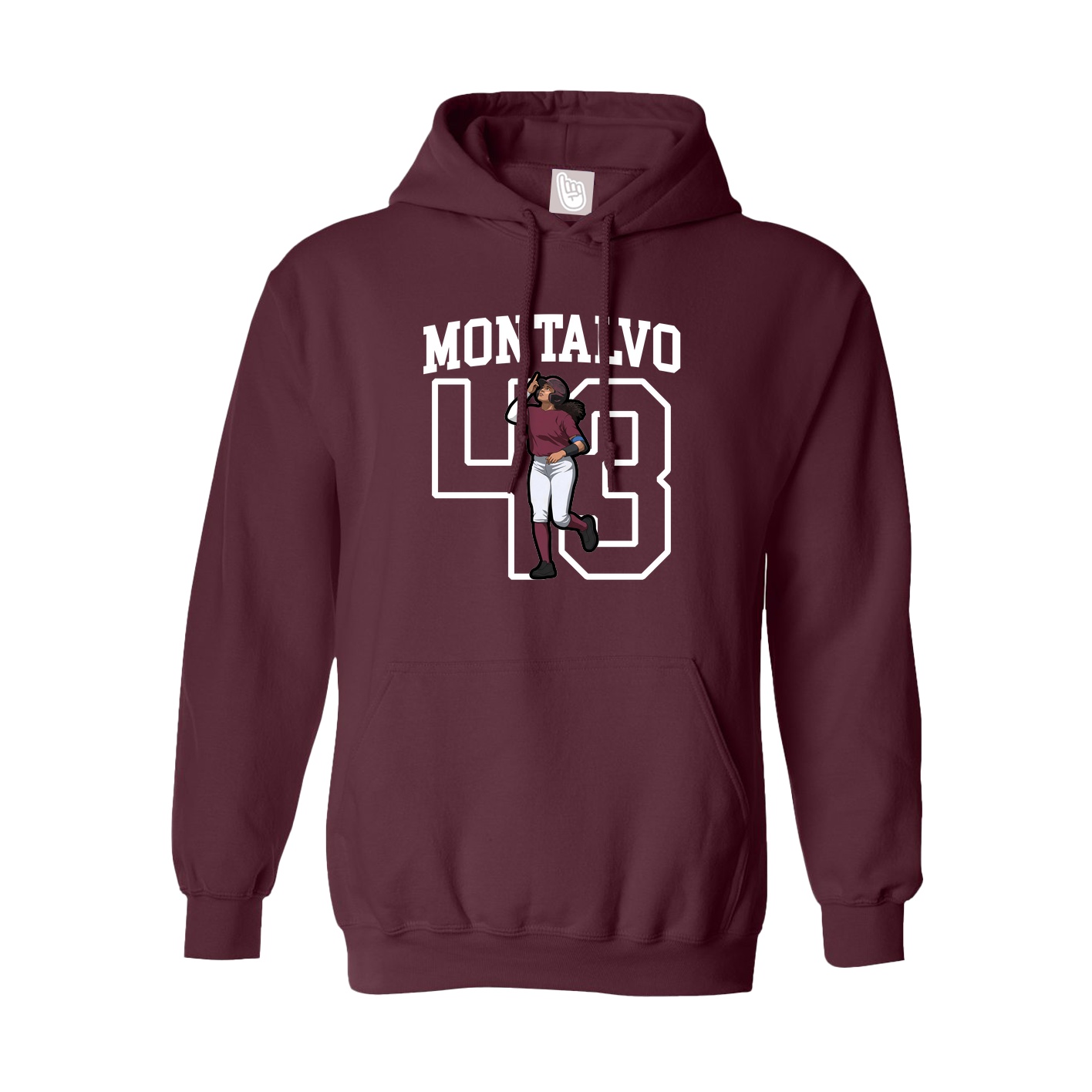 Youth Hoodie — Shirsey in Maroon