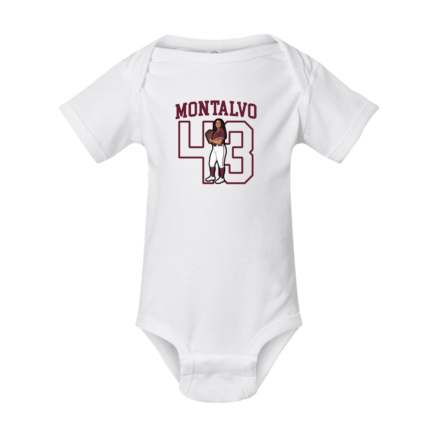 Baby Onesie — Shirsey in White