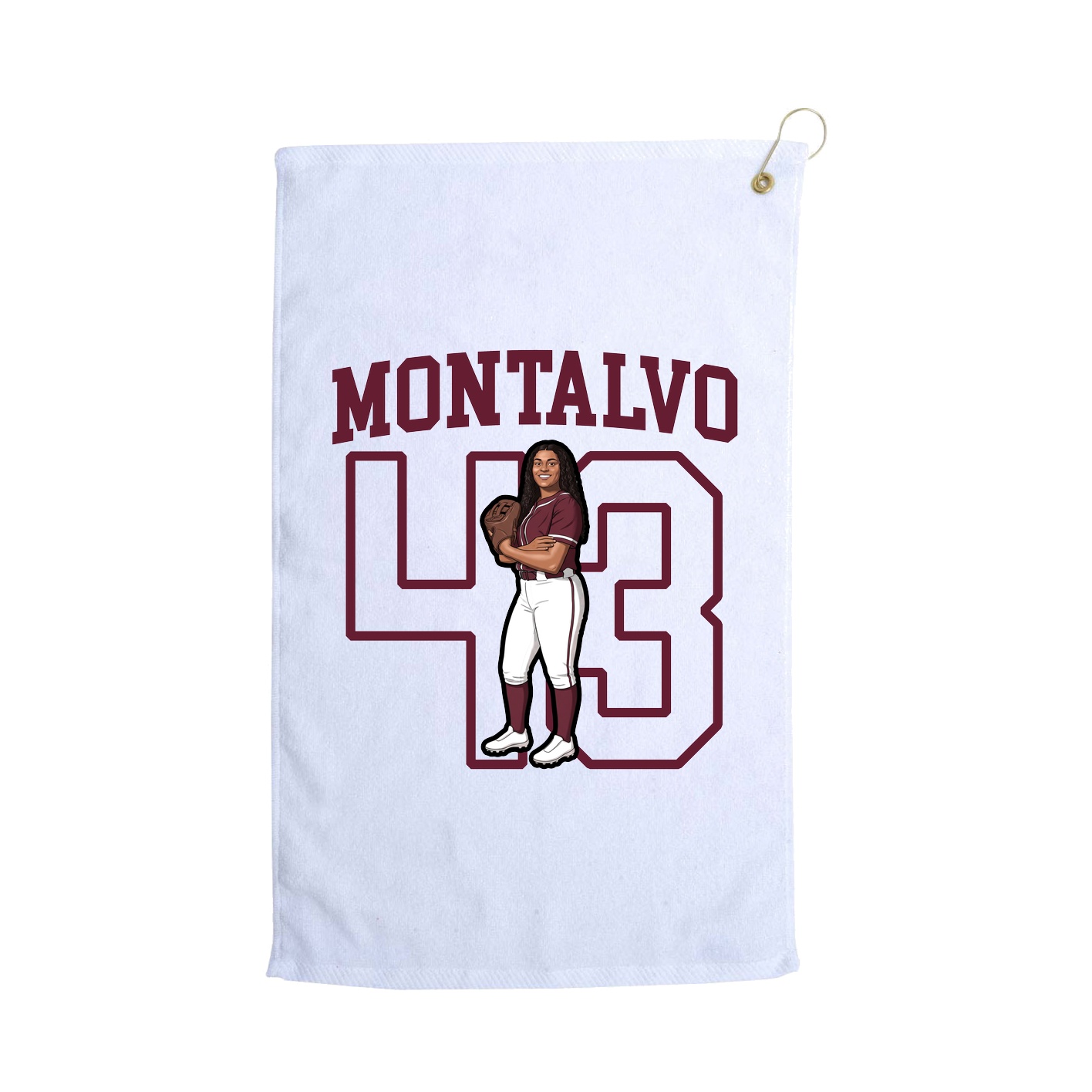 Terry Velour Golf Towel