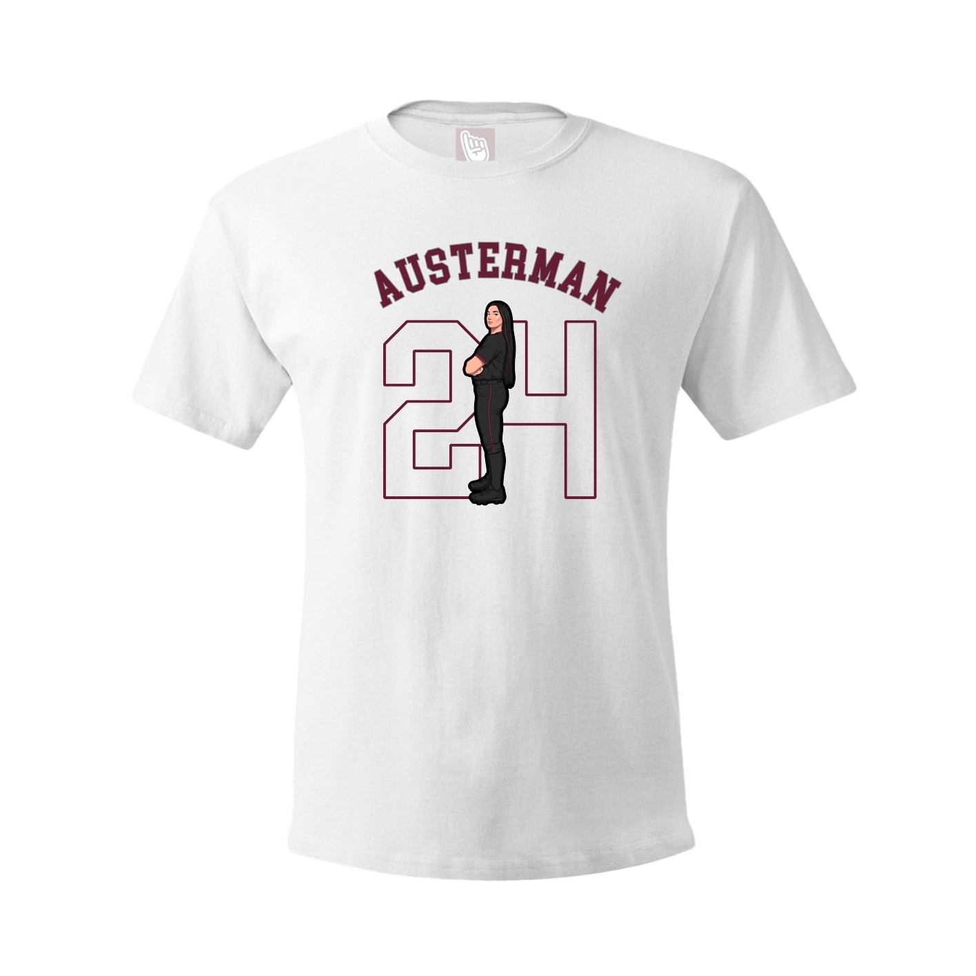 Tee — Classic in White