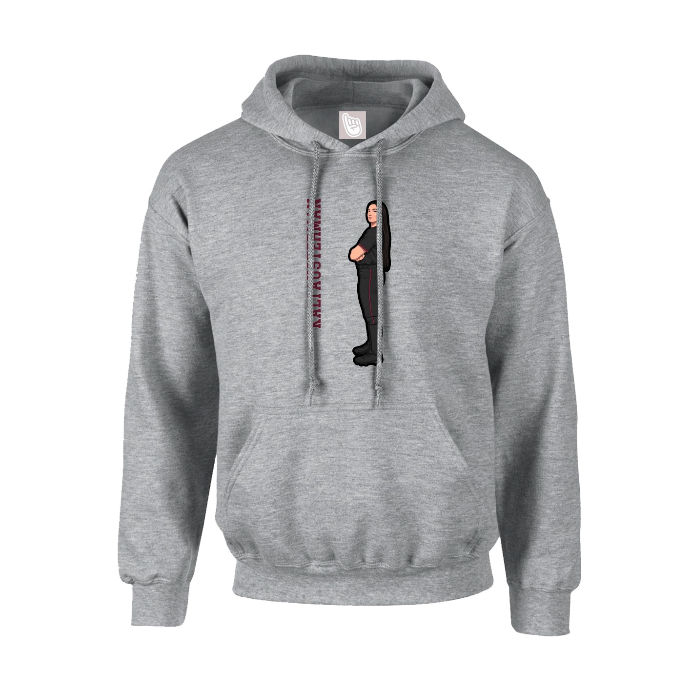Youth Hoodie — Classic in Grey