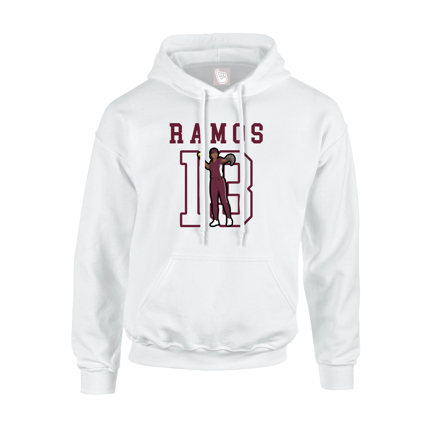 Youth Hoodie — Shirsey in White