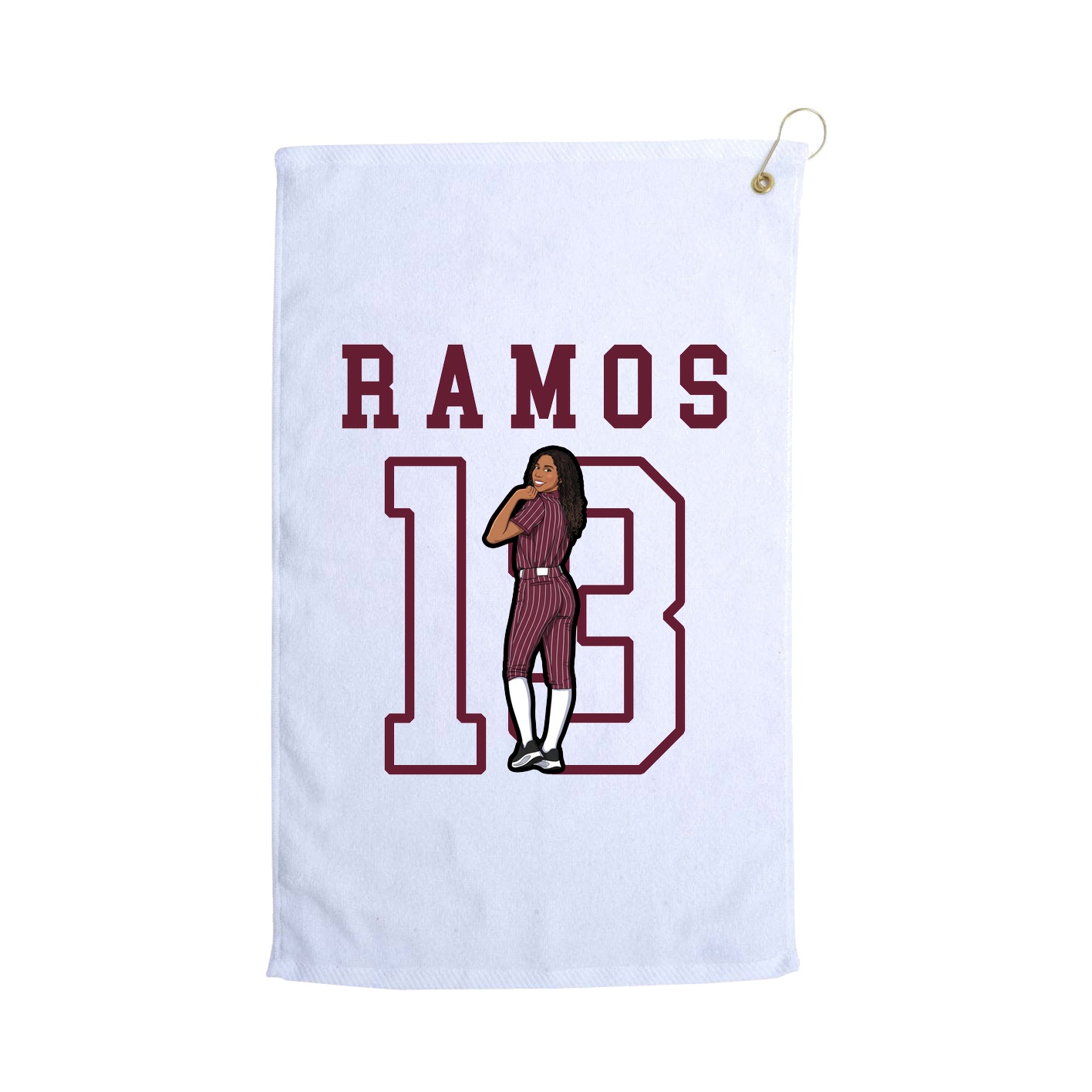 Golf Towel — Shirsey in White