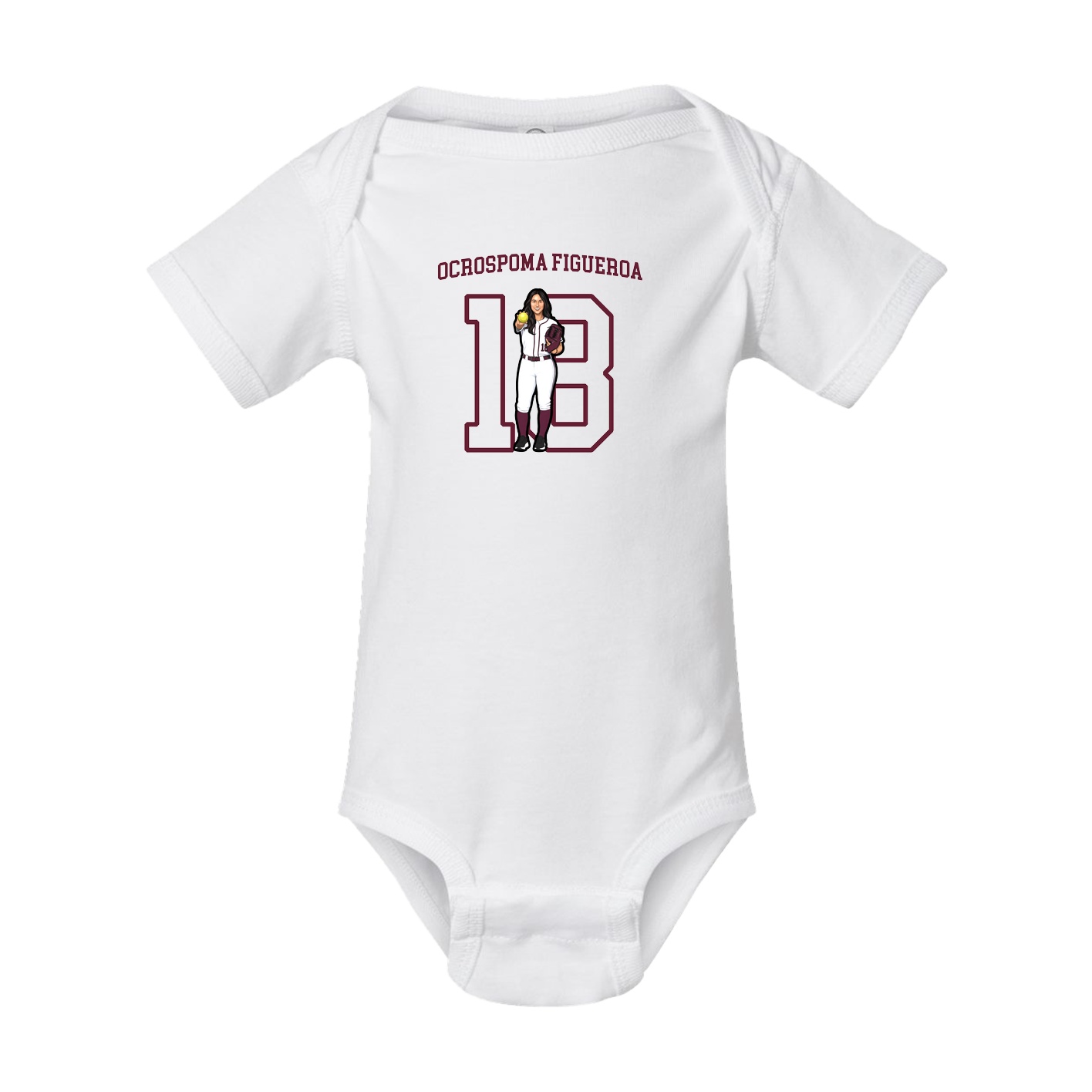 Baby Onesie — Shirsey in White